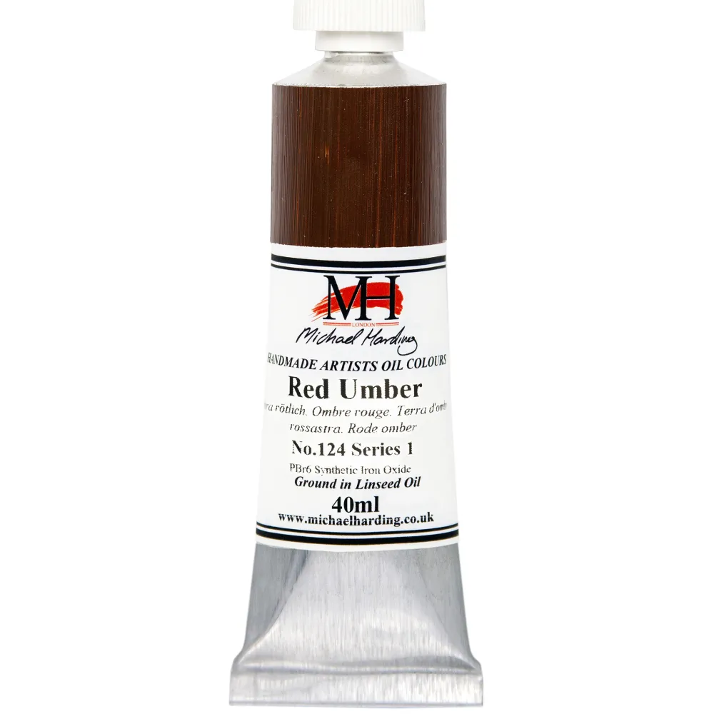 Michael Harding Farba olejna - - 124, Red Umber, 40 ml