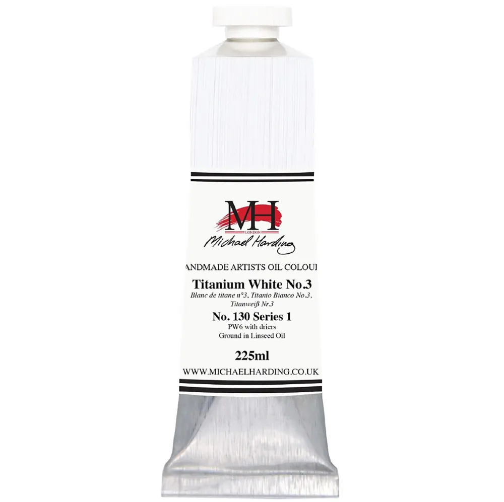 Michael Harding Farba olejna - - 130, Titanium White 3, 40 ml