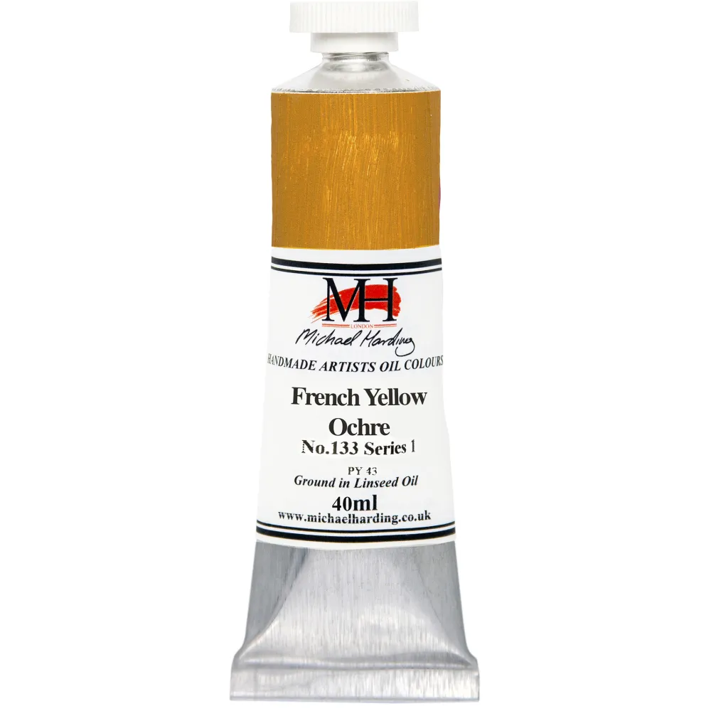 Michael Harding Farba olejna - - 133, French Yellow Ochre, 40 ml