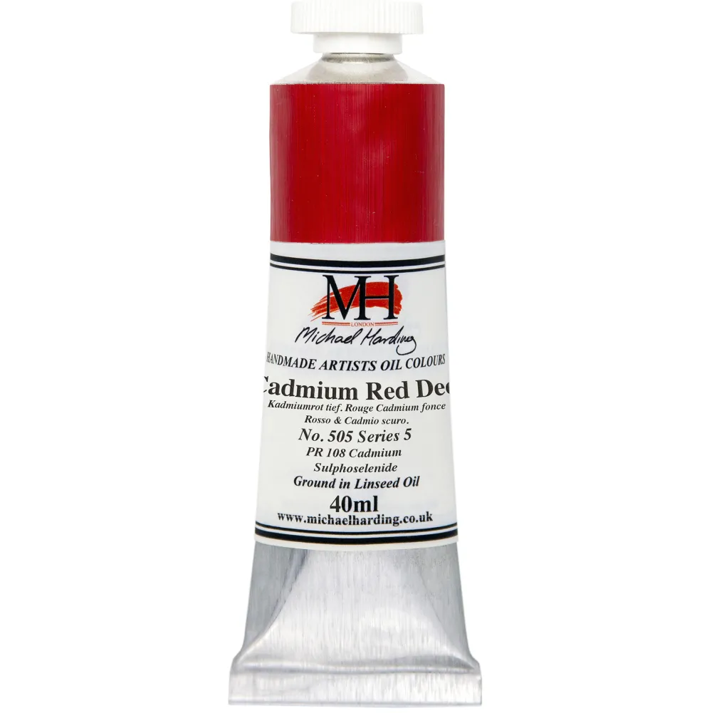 Michael Harding Farba olejna - - 505, Cadmium Red Deep, 40 ml