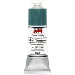 Michael Harding Farba olejna - - 507, Cobalt Turquoise Deep, 40 ml