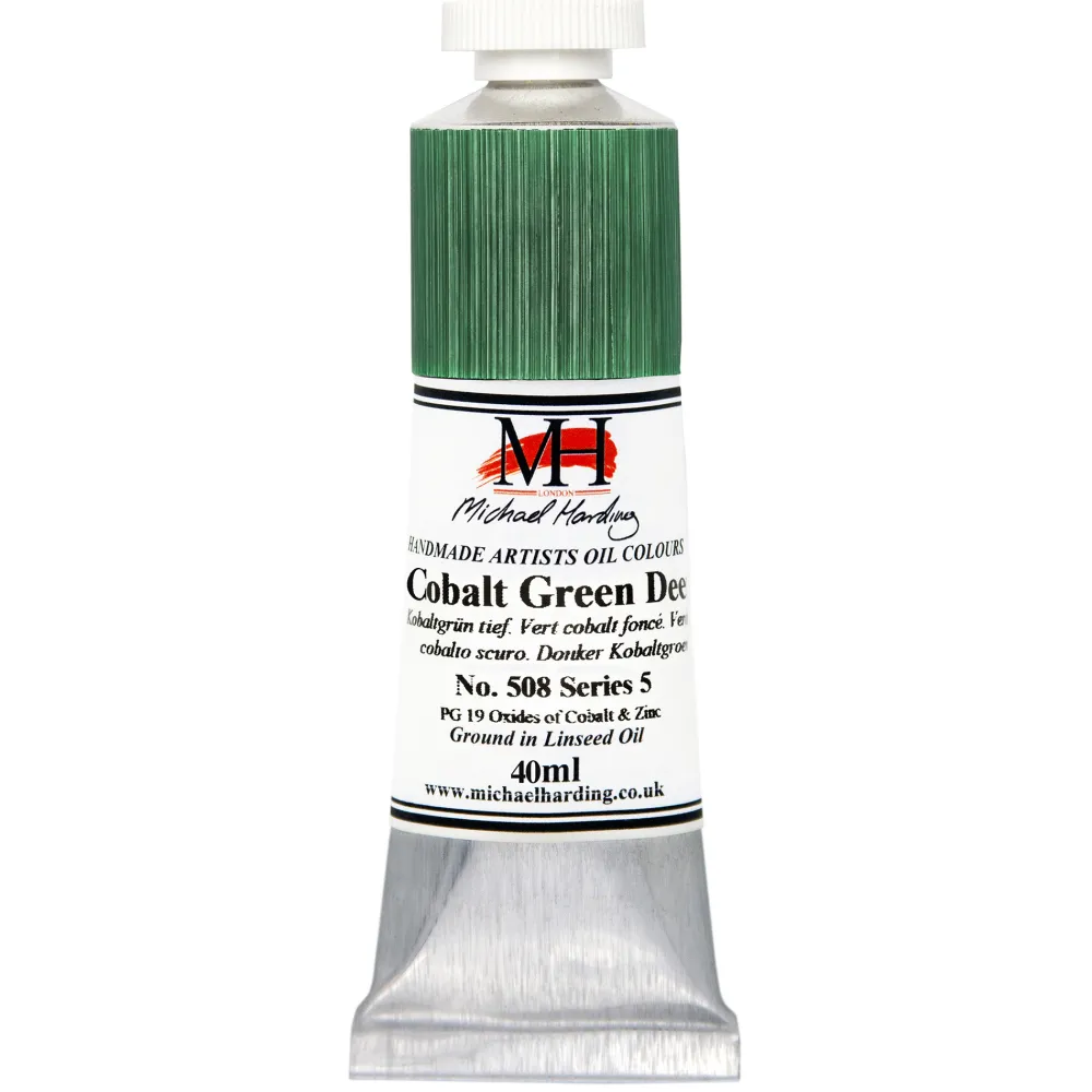 Michael Harding Farba olejna - - 508, Cobalt Green Deep, 40 ml