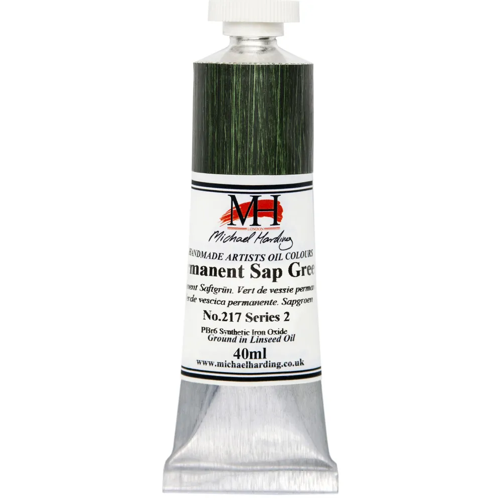 Michael Harding Farba olejna - - 217, Permanent Sap Green, 40 ml
