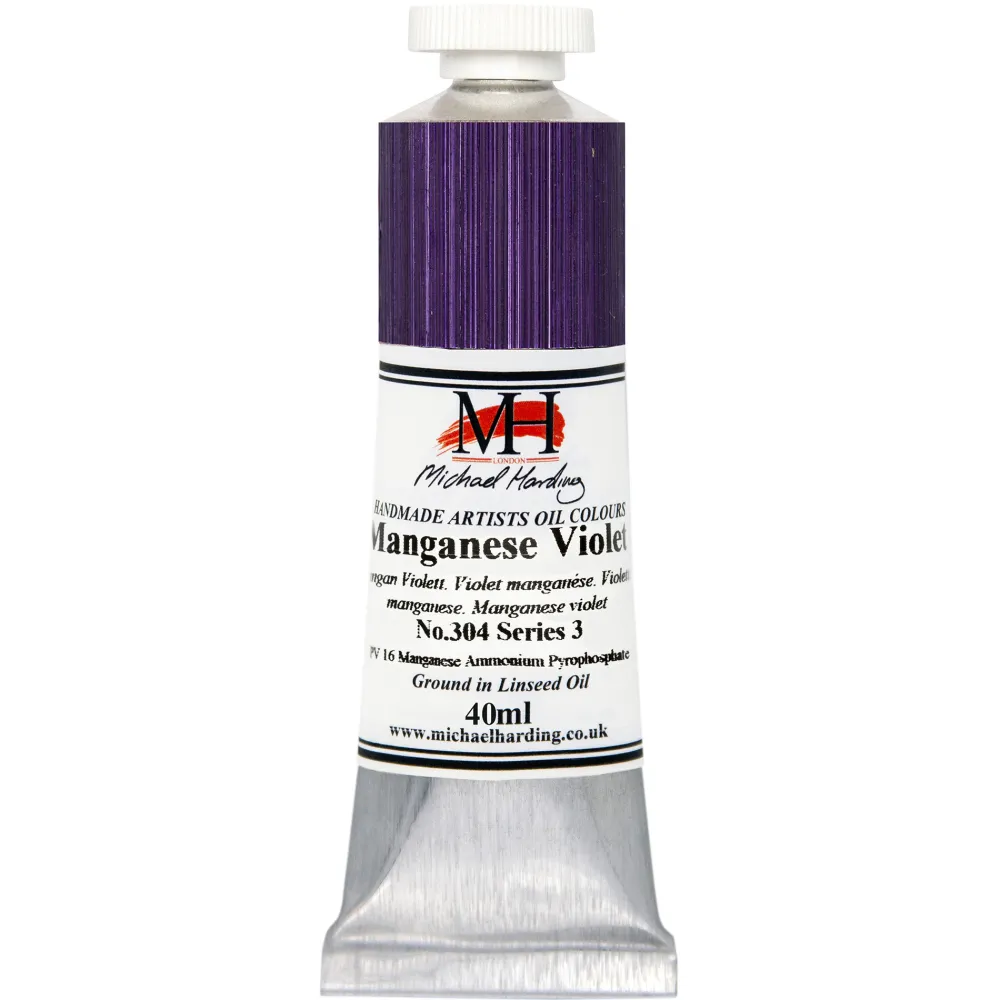 Michael Harding Farba olejna - - 304, Manganese Violet, 40 ml