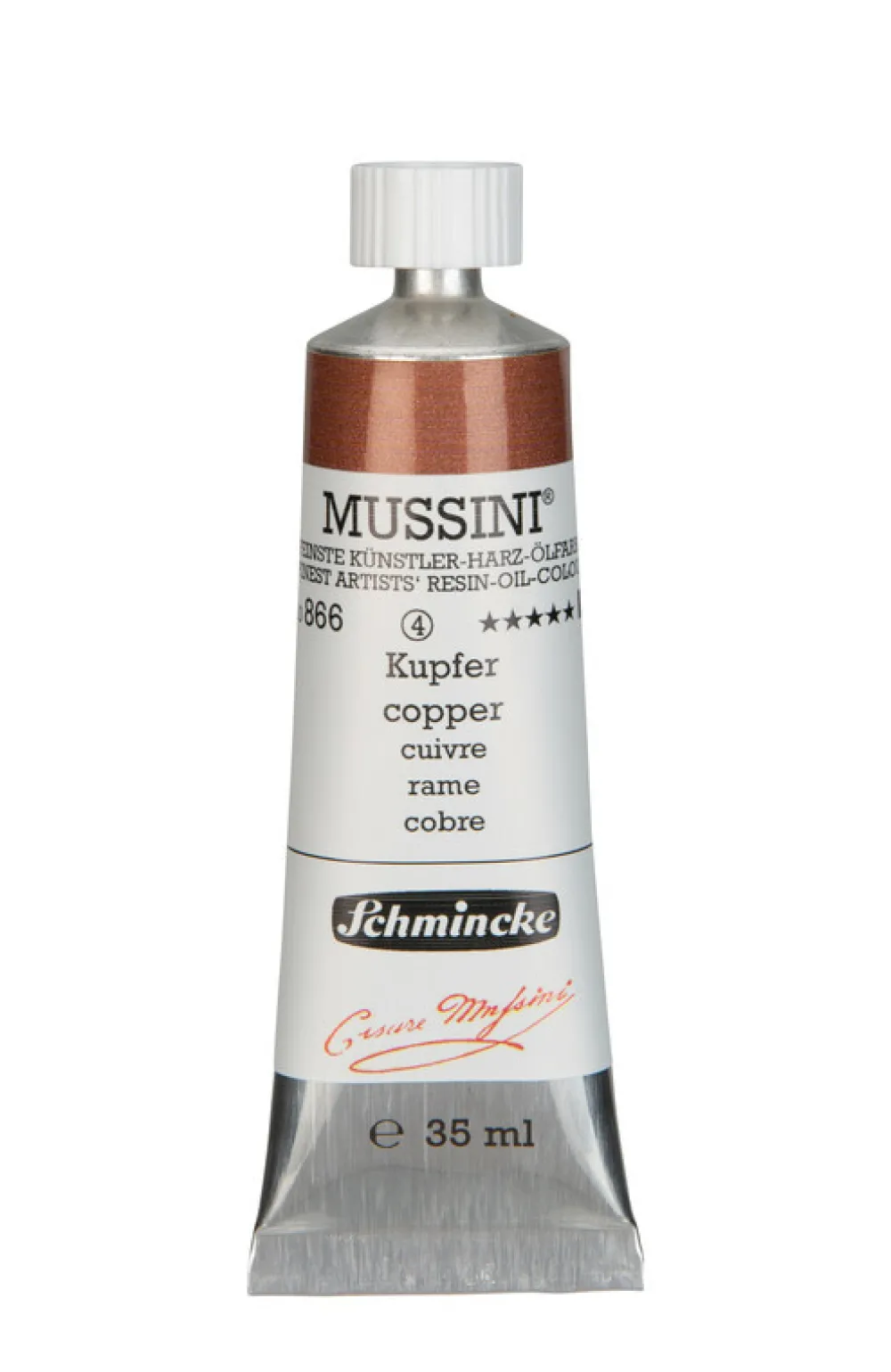 Schmincke Farba olejna Mussini - - 866, Copper, 35 ml > Farby Olejne