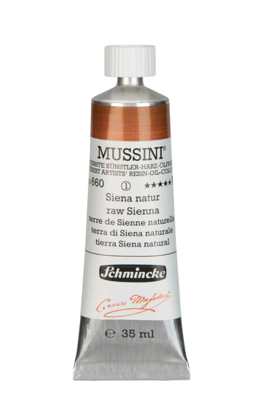 Schmincke Farba olejna Mussini - - 660, Raw Sienna, 35 ml