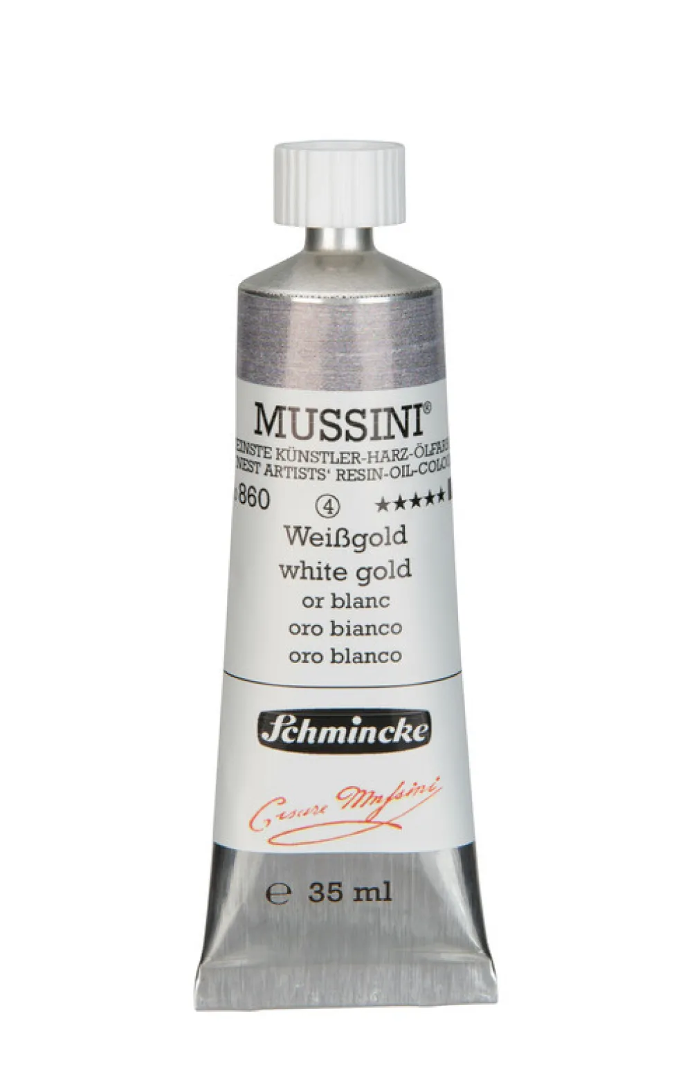 Schmincke Farba olejna Mussini - - 860, White Gold, 35 ml