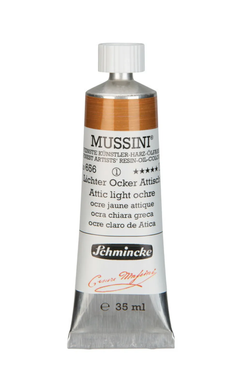 Schmincke Farba olejna Mussini - - 656, Attic Light Ochre, 35 ml