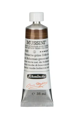 Schmincke Farba olejna Mussini - - 646, Natural Bohemian Green Earth, 35 ml