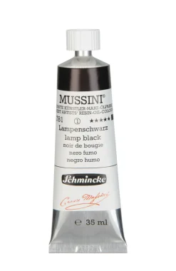 Schmincke Farba olejna Mussini - - 780, Ivory Black, 35 ml > Farby Olejne