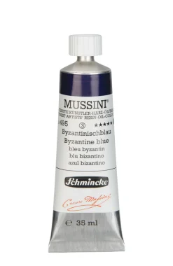 Schmincke Farba olejna Mussini - - 494, Indigo Blue, 35 ml > Farby Olejne