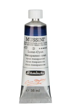 Schmincke Farba olejna Mussini - - 475, Cobalt Cerulean Blue, 35 ml > Farby Olejne