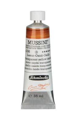 Schmincke Farba olejna Mussini - - 236, Transparent Yellow Oxide, 35 ml > Farby Olejne