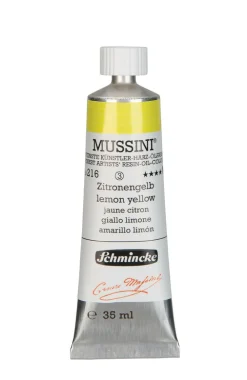 Schmincke Farba olejna Mussini - - 210, Transparent Yellow Brilliant, 35 ml > Farby Olejne