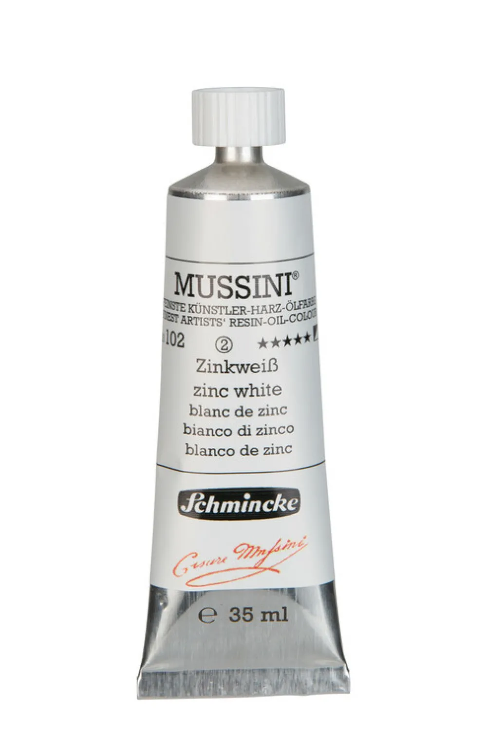 Schmincke Farba olejna Mussini - - 101, Flake White Subst., 35 ml > Farby Olejne