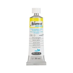 Schmincke Farba olejna Norma Blue - - 236, Lemon Yellow, 35 ml > Farby Olejne|Farby Olejne Wodorozcieńczalne
