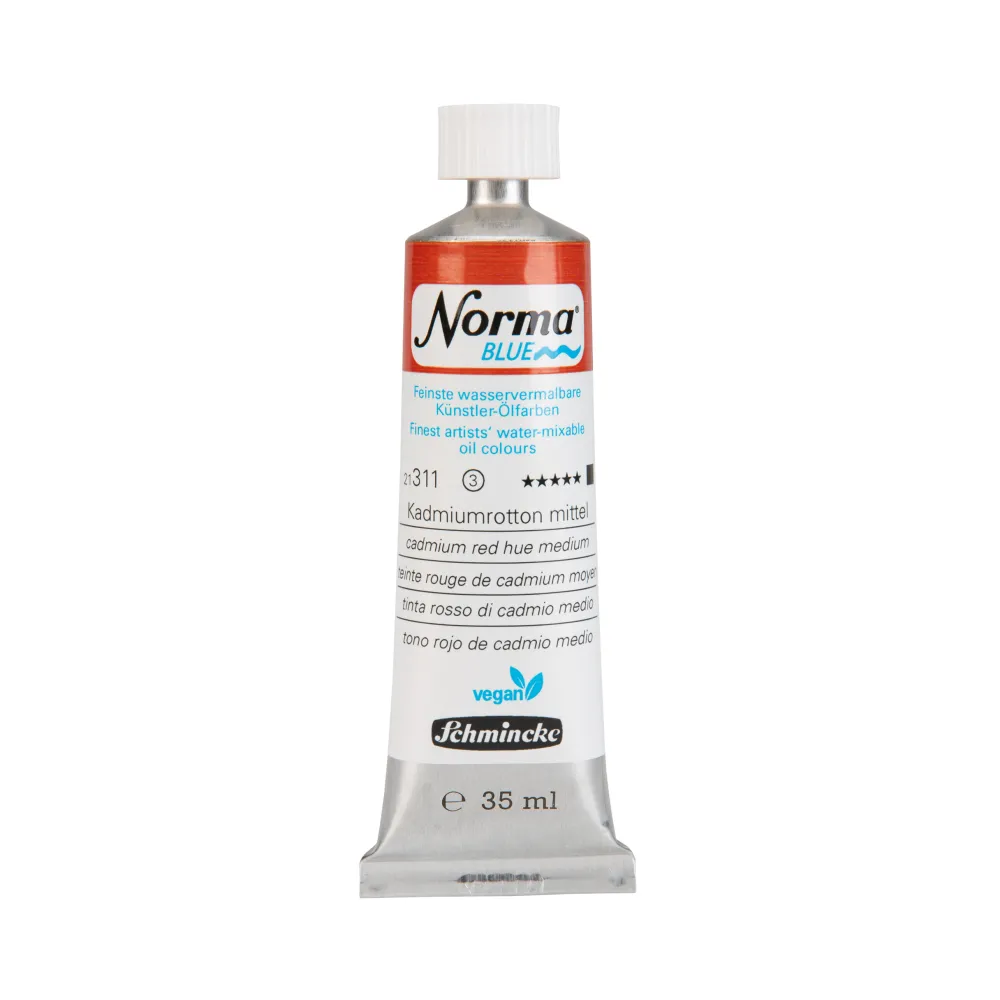 Schmincke Farba olejna Norma Blue - - 311, Cadmium Red Hue Medium, 35 ml