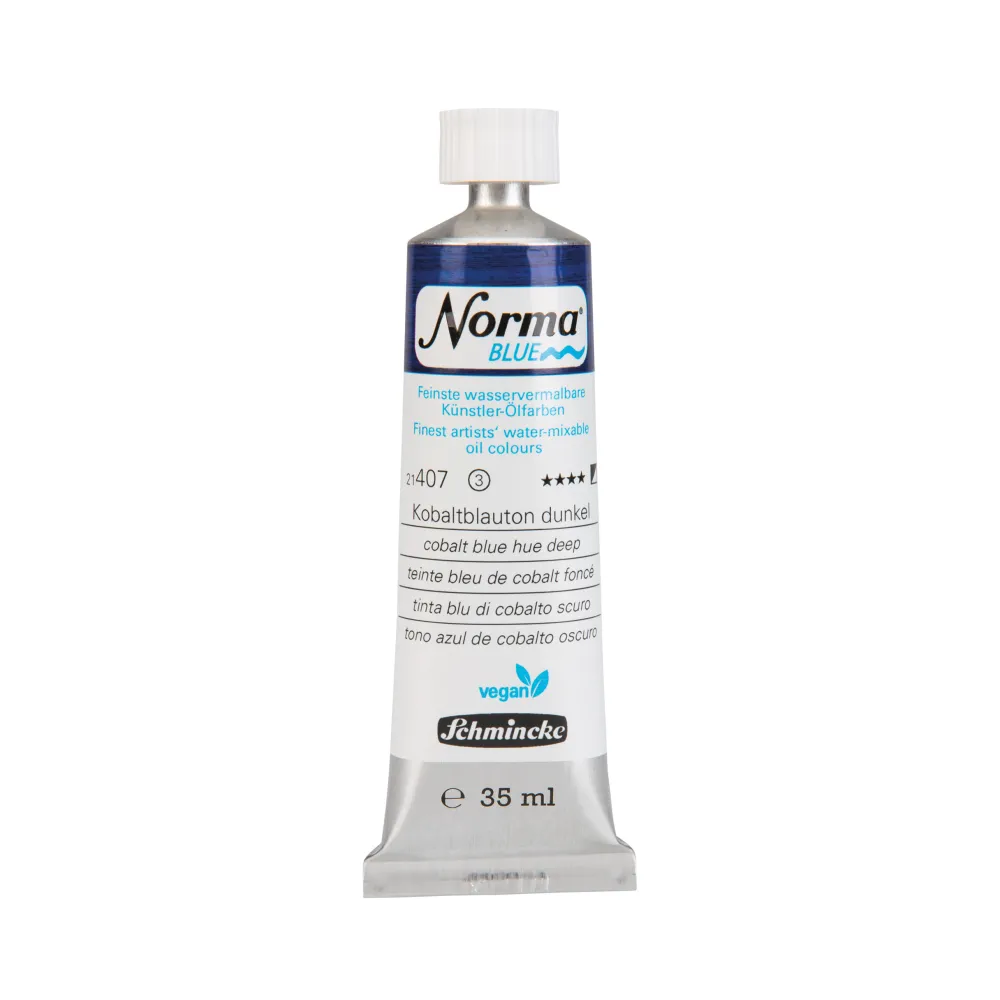 Schmincke Farba olejna Norma Blue - - 416, Indigo, 35 ml > Farby Olejne|Farby Olejne Wodorozcieńczalne