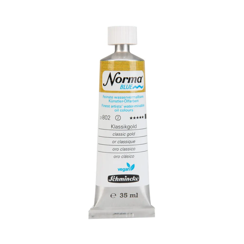 Schmincke Farba olejna Norma Blue - - 802, Classic Gold, 35 ml