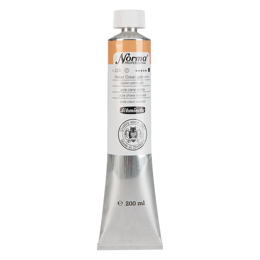 Schmincke Farba olejna Norma Professional - - 220, Burnt Ochre Light, 200 ml