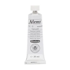 Schmincke Farba olejna Norma Professional - - 114, Titanium White, 35 ml