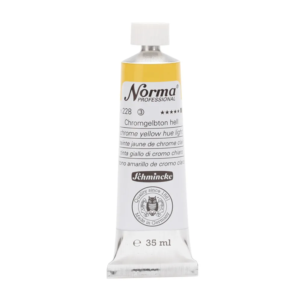 Schmincke Farba olejna Norma Professional - - 228, Chrome Yellow Hue Light, 35 ml