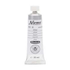 Schmincke Farba olejna Norma Professional - - 800, Silver, 35 ml