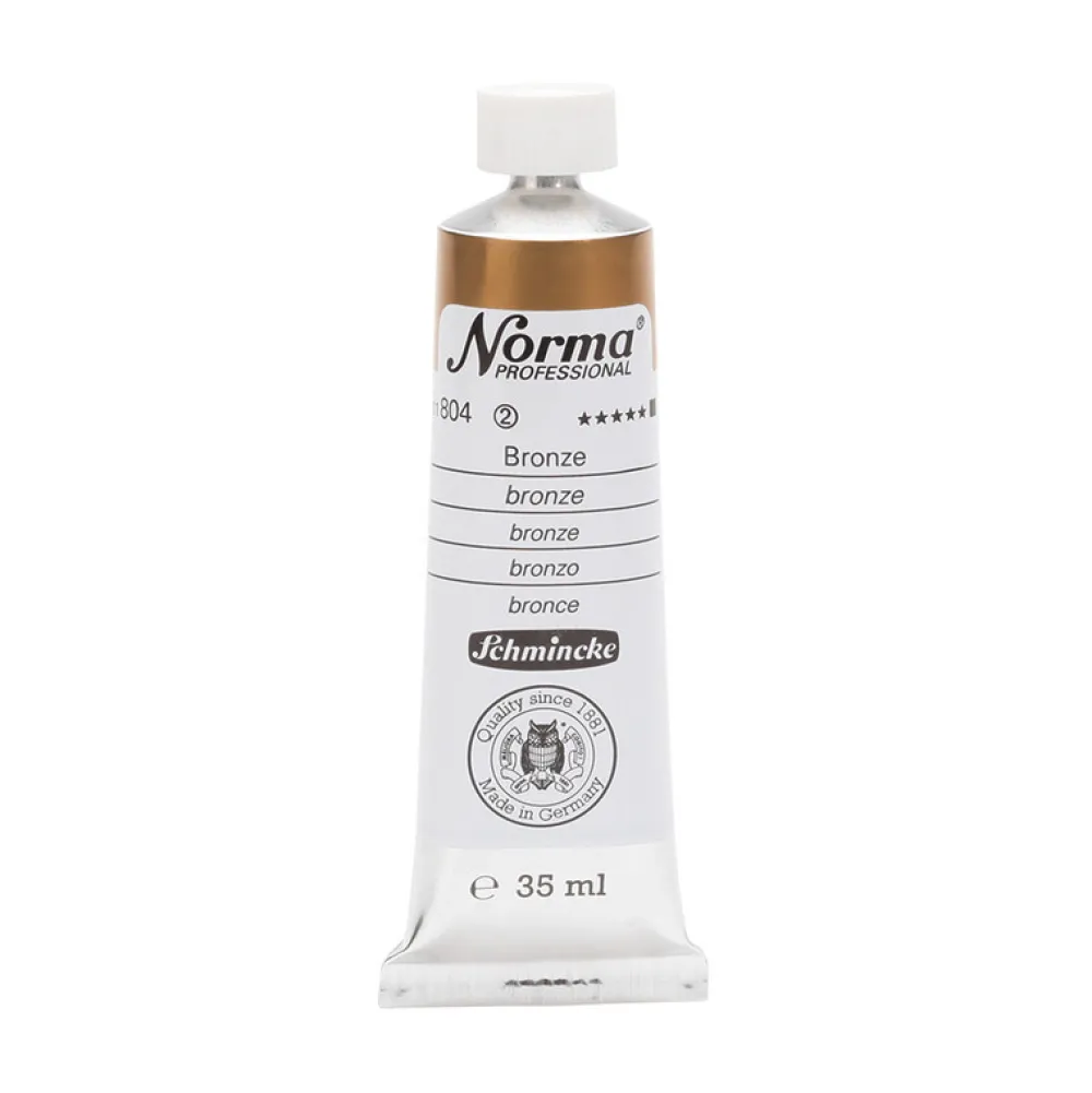 Schmincke Farba olejna Norma Professional - - 804, Bronze, 35 ml