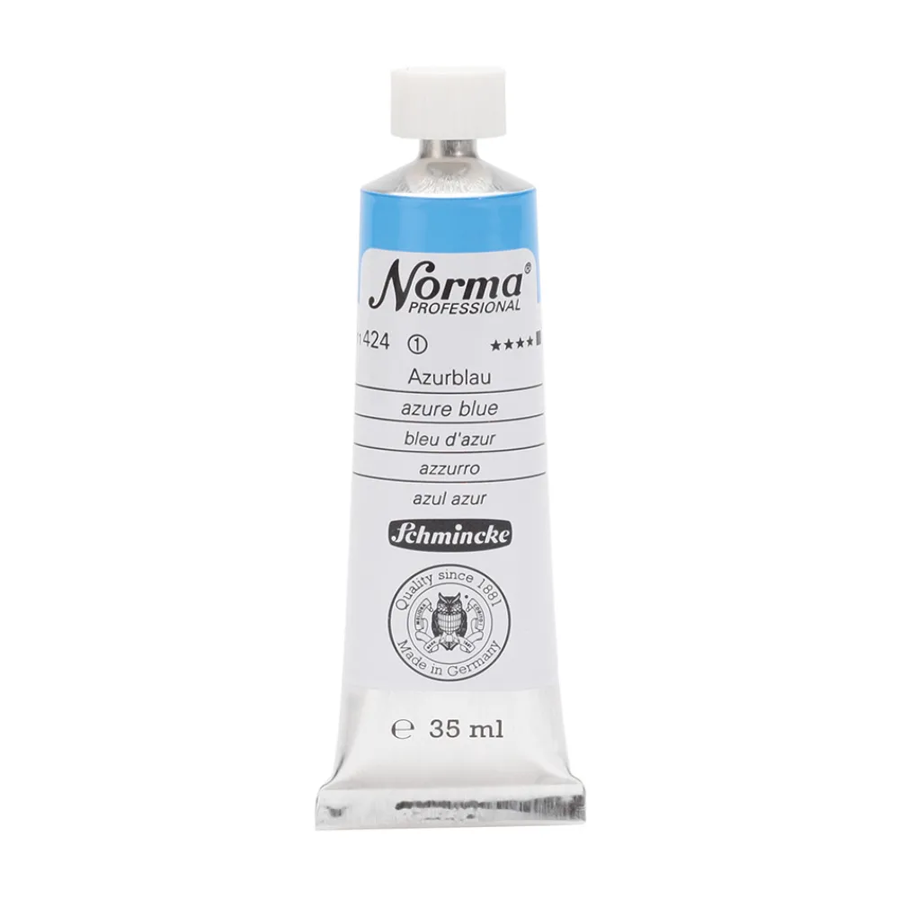 Schmincke Farba olejna Norma Professional - - 424, Azure Blue, 35 ml