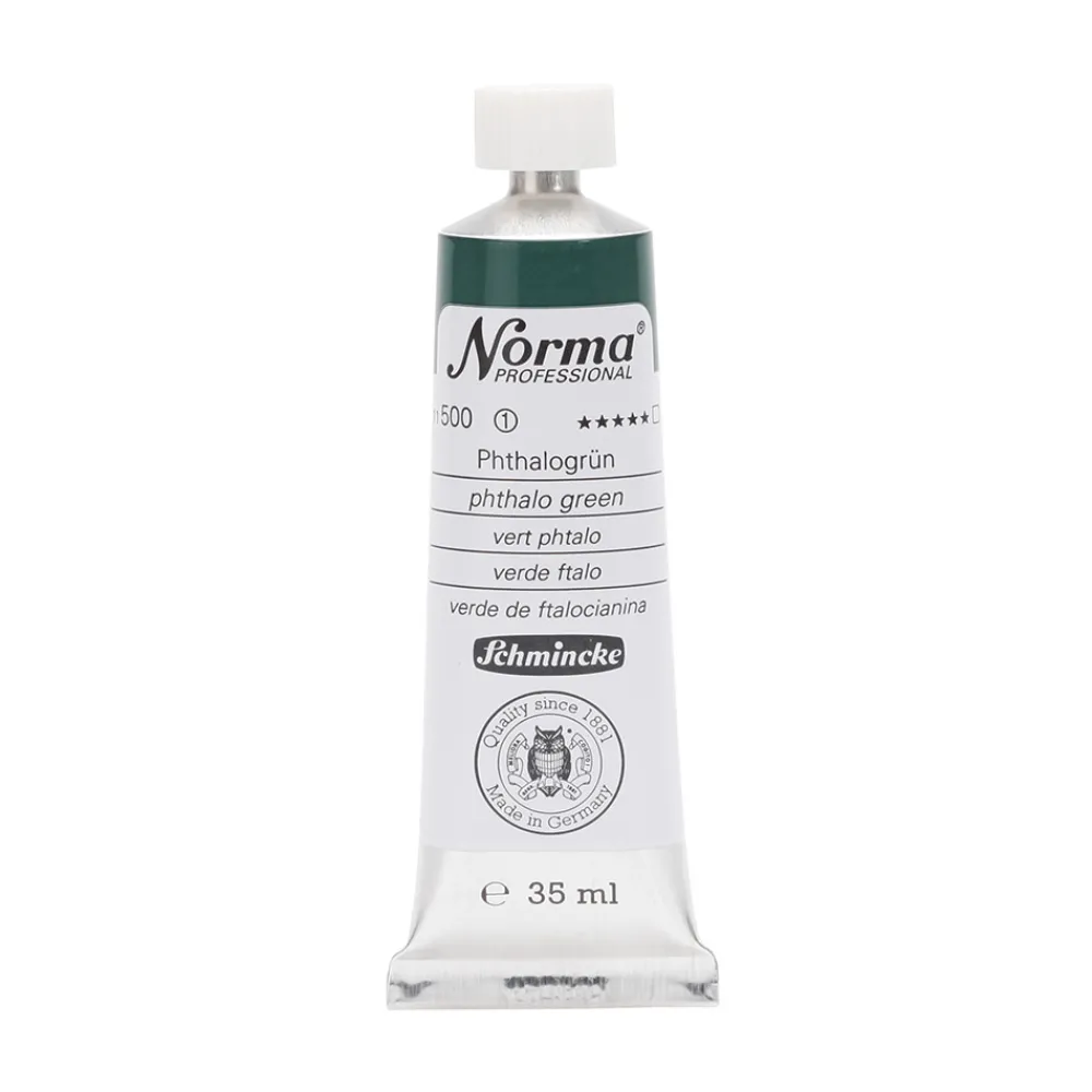 Schmincke Farba olejna Norma Professional - - 500, Phthalo Green, 35 ml