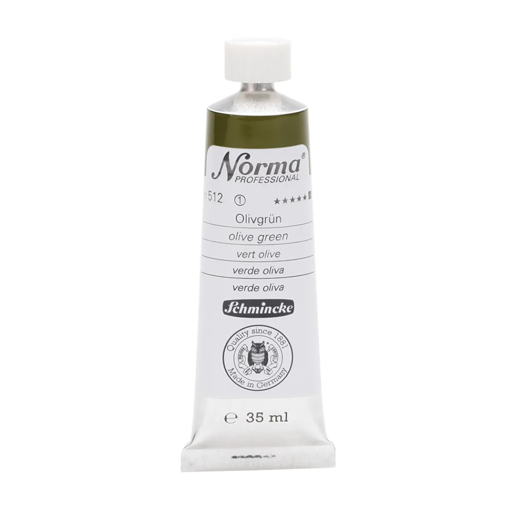 Schmincke Farba olejna Norma Professional - - 512, Olive Green, 35 ml