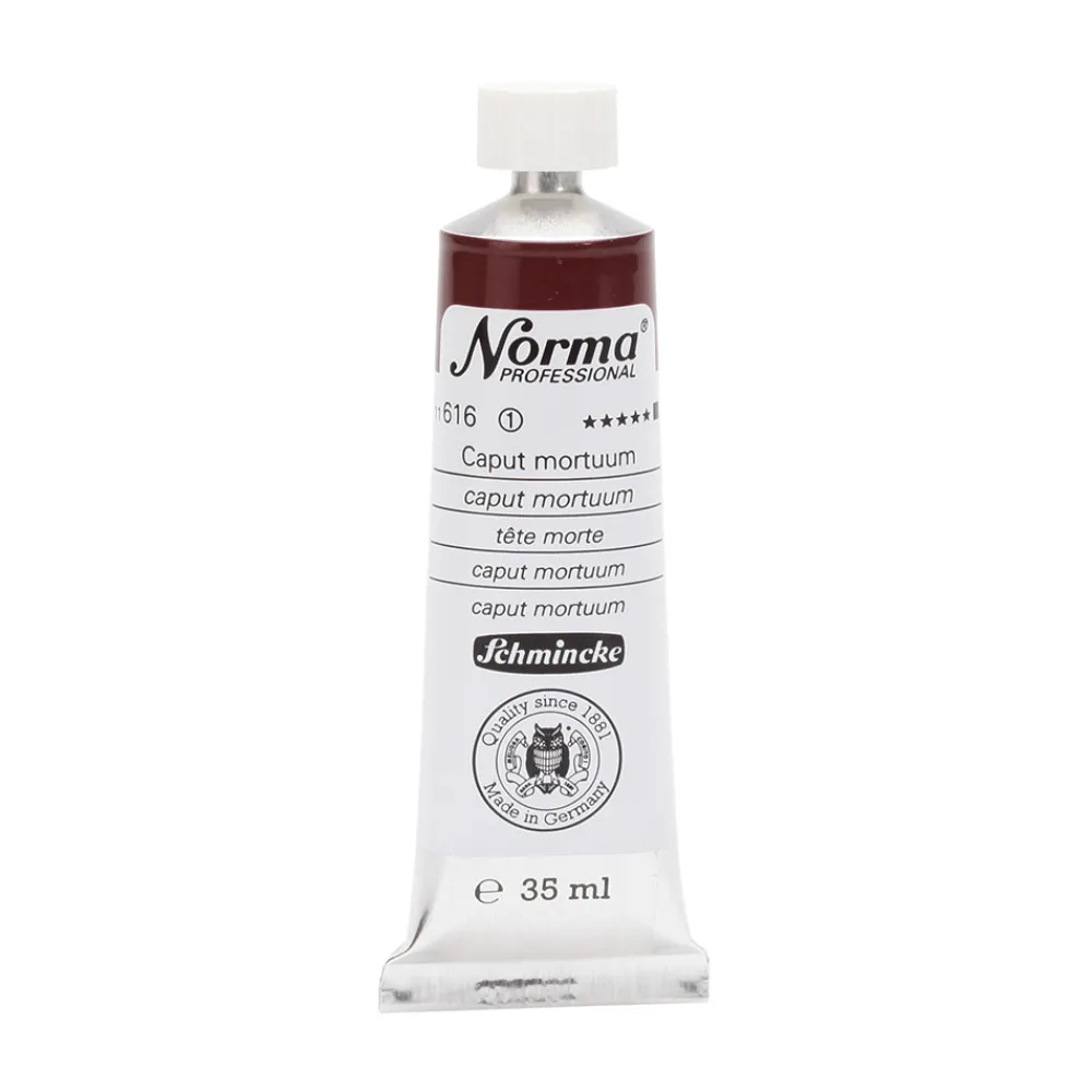 Schmincke Farba olejna Norma Professional - - 616, Caput Mortuum, 35 ml