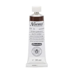 Schmincke Farba olejna Norma Professional - - 624, Burnt Umber, 35 ml