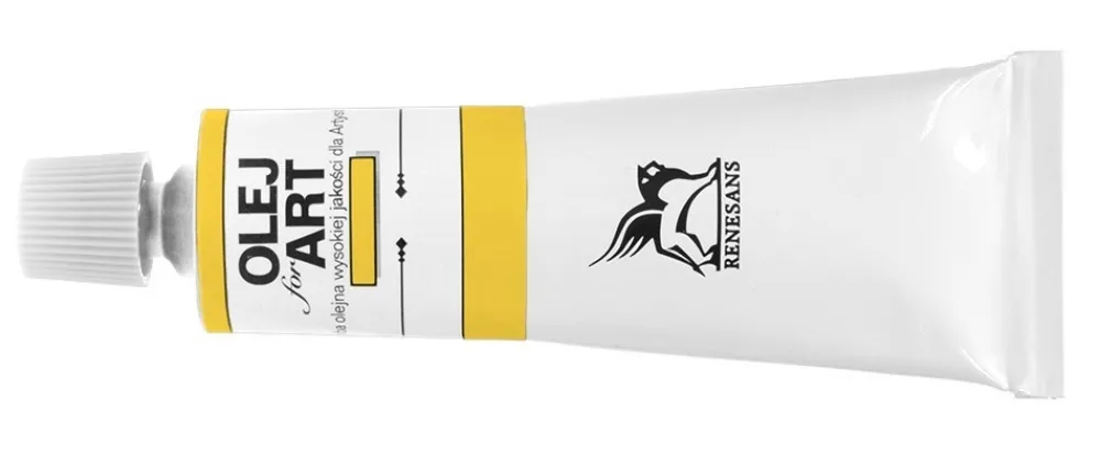 Renesans Farba olejna Olej for Art - - 6, żółta z Neapolu ciemna, 60 ml