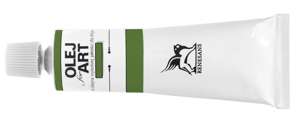 Renesans Farba olejna Olej for Art - - 39, zieleń trwała, 60 ml > Farby Olejne