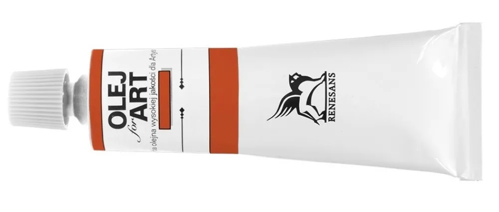 Renesans Farba olejna Olej for Art - - 19, czerwień Saturna, 60 ml