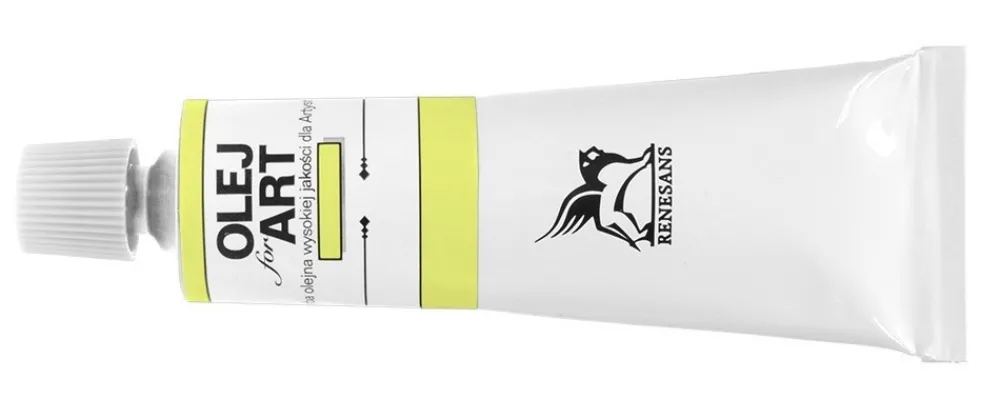 Renesans Farba olejna Olej for Art - - 54, żółcień niklowo-tytanowa, 60 ml