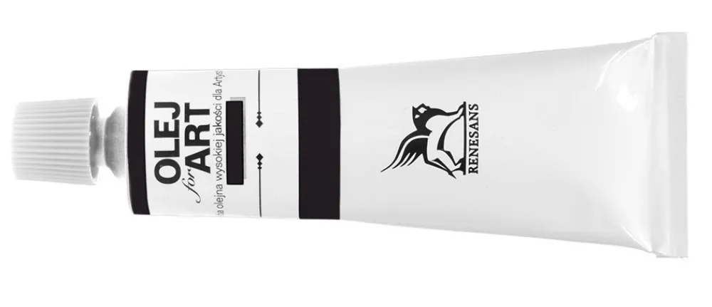 Renesans Farba olejna Olej for Art - - 50, czerń z winorośli, 60 ml