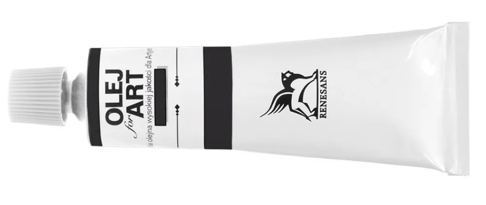Renesans Farba olejna Olej for Art - - 49, czerń słoniowa, 60 ml