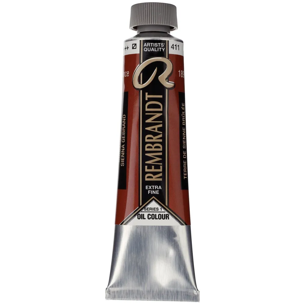 Rembrandt Farba olejna - - Burnt Sienna, 40 ml > Farby Olejne