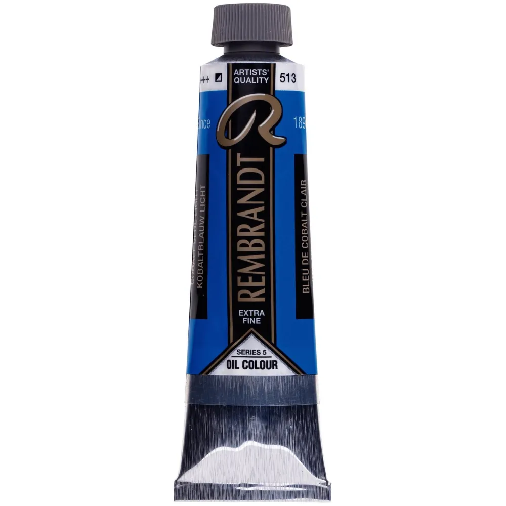 Rembrandt Farba olejna - - Cobalt Blue Light, 40 ml