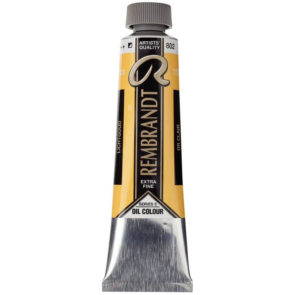 Rembrandt Farba olejna - - Light Gold, 40 ml