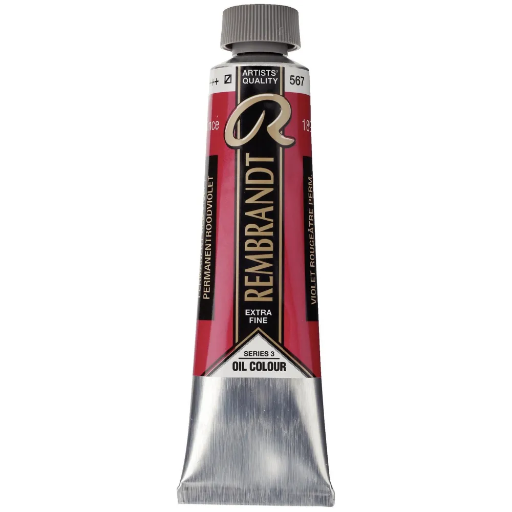 Rembrandt Farba olejna - - Permanent Red Violet, 40 ml