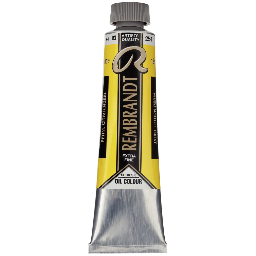 Rembrandt Farba olejna - - Permanent Yellow Lemon, 40 ml