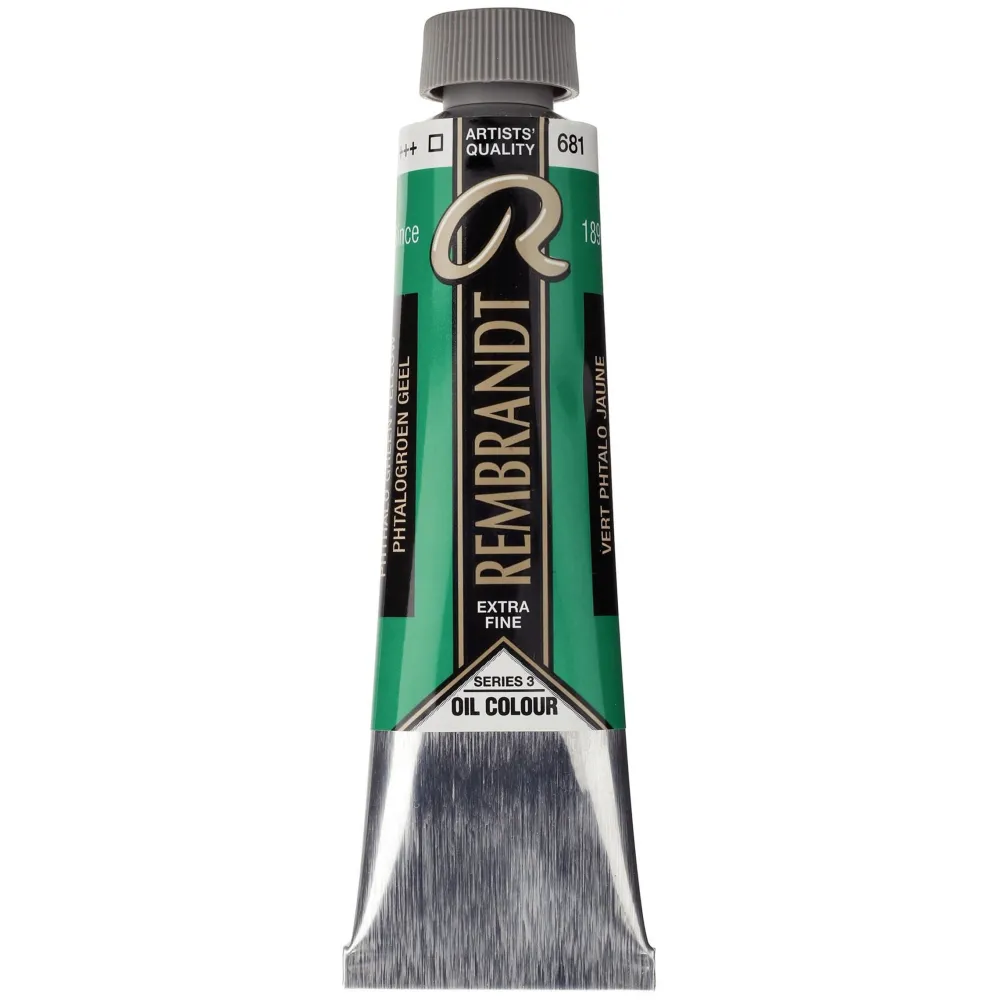 Rembrandt Farba olejna - - Phthalo Green Yellow, 40 ml