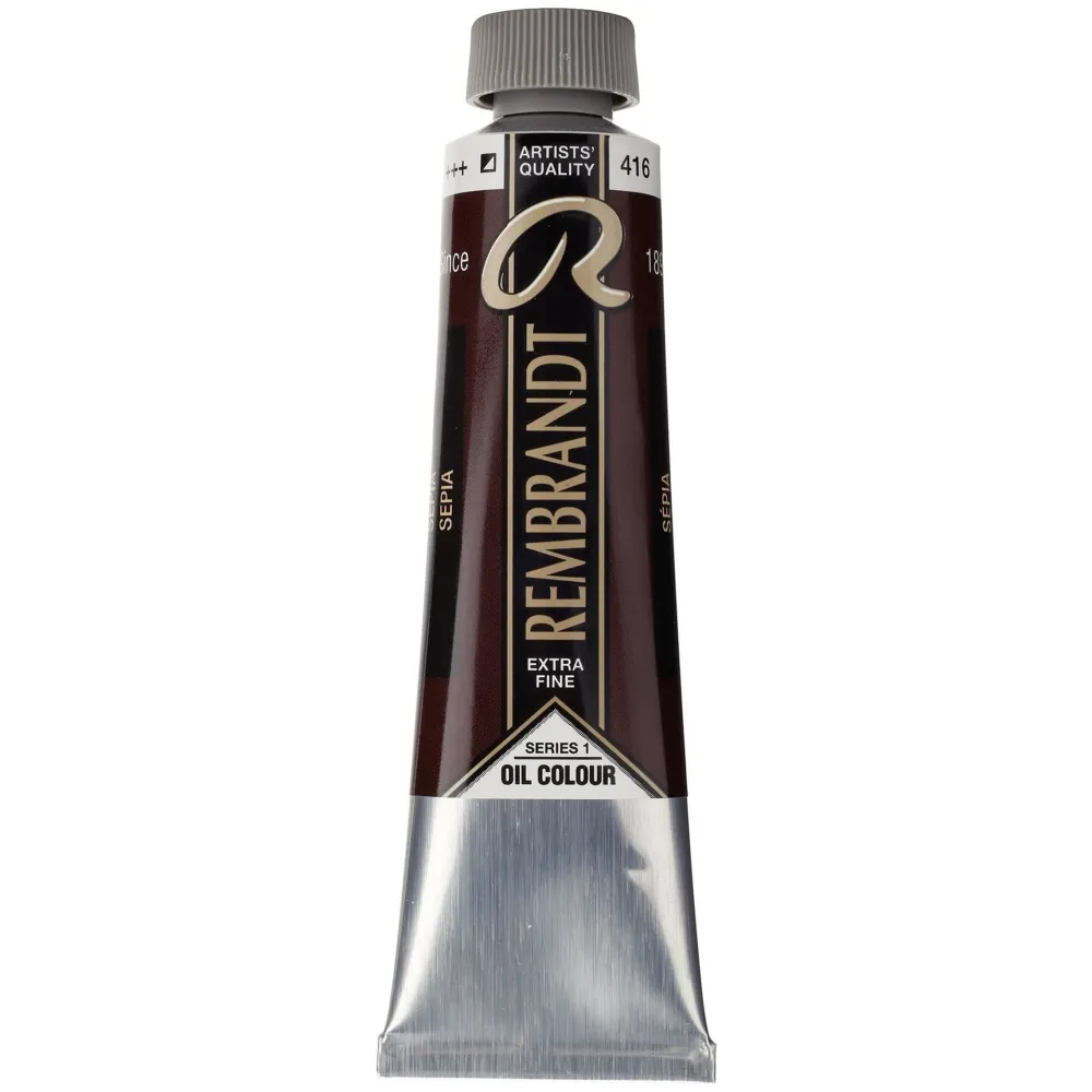 Rembrandt Farba olejna - - Sepia, 40 ml > Farby Olejne