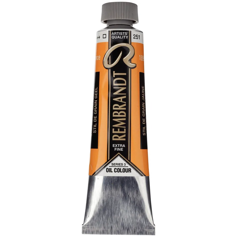 Rembrandt Farba olejna - - Stil de Grain Yellow, 40 ml