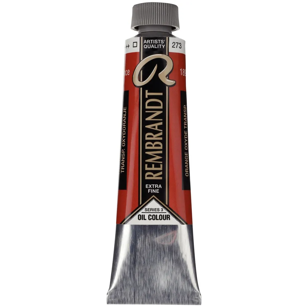 Rembrandt Farba olejna - - Transparent Oxide Orange, 40 ml