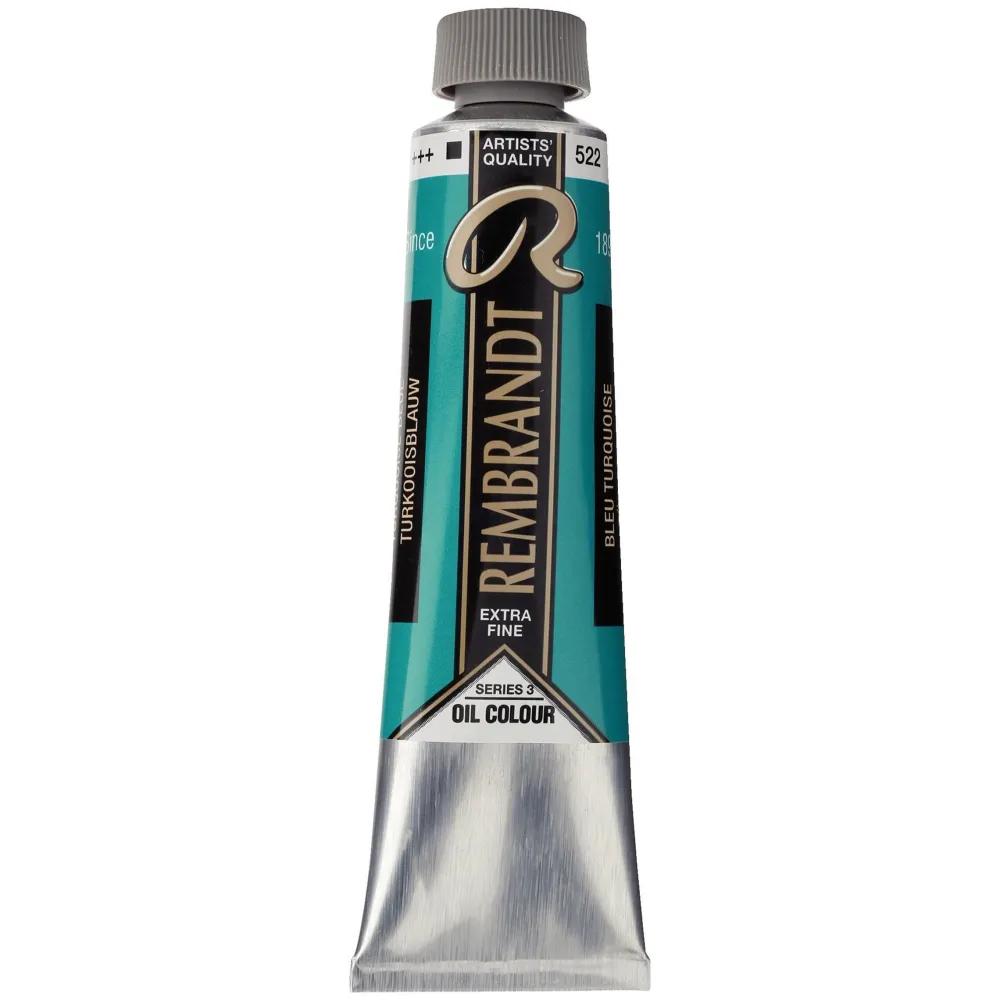 Rembrandt Farba olejna - - Turquoise Blue, 40 ml > Farby Olejne
