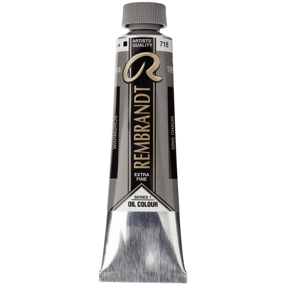Rembrandt Farba olejna - - Warm Grey, 40 ml > Farby Olejne